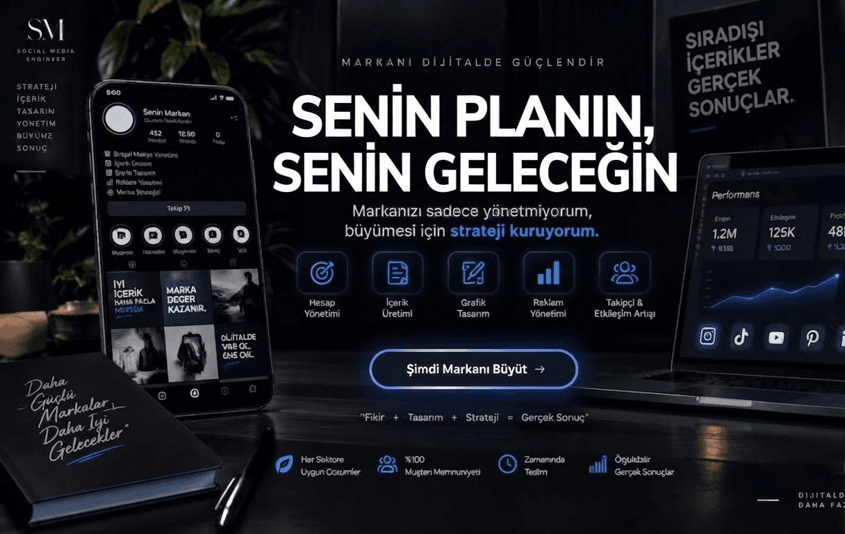 Profesyonel Sosyal Medya Yönetimi ve İçerik Planlama