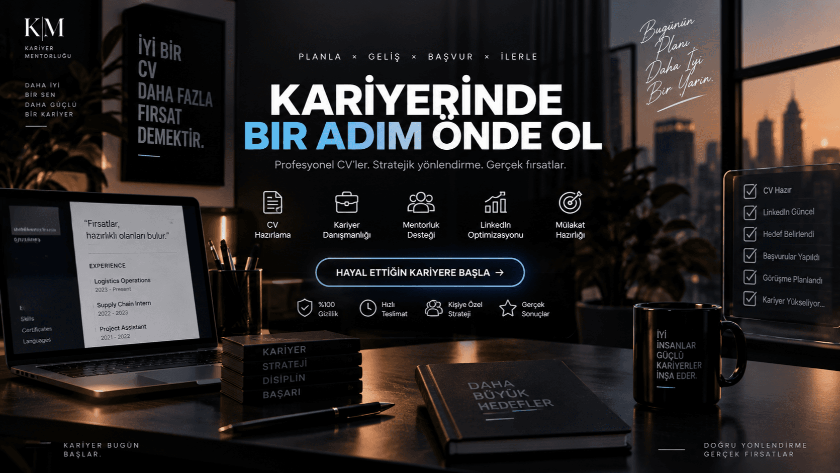 Kariyer ve Mentorluk Desteği | Profesyonel Kariyer Yol Haritası